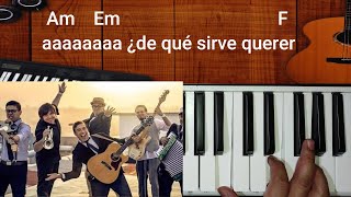 De que sirve querer Malacates Trebol ShopCover Piano [upl. by Eelyam]