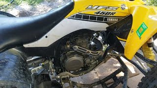 111 YFZ450R 20092025 Motor Rebuild Part 2 Top amp Bottom end Yamaha new crankshaft and piston [upl. by Duleba]