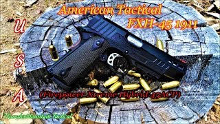 ATI American Tactical FXH 45 Hybrid Polymer 1911 650rnd Review [upl. by Linea]