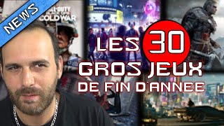 LES 30 GROS JEUX DE FIN D’ANNÉE 2020 [upl. by Latoyia]