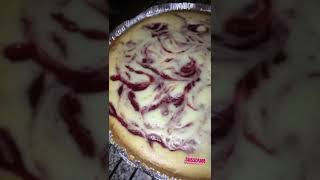 STRAWBERRY CHEESECAKE RECIPE  MUST TRY SHORTS [upl. by Aleinad844]