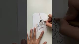 Anime drawing tutorial  Monkey D Luffy [upl. by Strepphon]