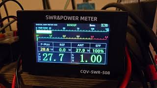 New HF SWR amp Power Meter [upl. by Parrisch]