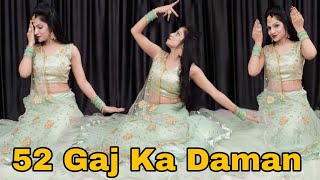 52 Gaj Ka Daman  Renuka Panwar  Haryanvi Popular Song  Pranjal Dahiya  Dance Video  Sonali Apne [upl. by Ylliw]