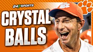 Clemson Tigers land HUGE Crystal Ball picks 🔮  College Football Recruiting [upl. by Alaham]