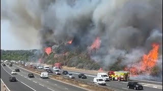 MASSIVE Heath Fire starts in Dartford causing multiple fire engines to attend and More [upl. by Holsworth]