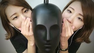 한국어 ASMR Inaudible eartoear whispering 못알아듣는 소리로 속닥속닥 [upl. by Tharp448]