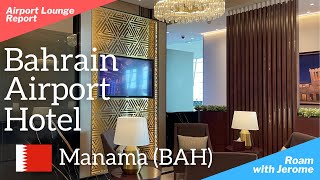 BAHRAIN AIRPORT HOTEL  BAHRAIN 🇧🇭  AIRPORT SLEEPING POD  Priority Pass  Lounge Review [upl. by Coveney]