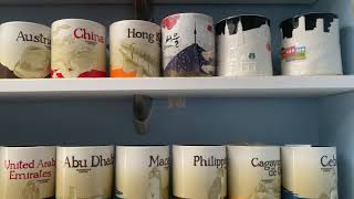 STARBUCKS MUG COLLECTIONS [upl. by Jaclin388]