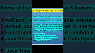 JP Morgan Java Interview Questions UK Interview Experience  shorts jpmc jpmorganchase java [upl. by Eltrym851]