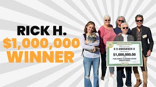 PCH SuperPrize Winner Rick H of OH Won A 100000000 Prize [upl. by Idas]