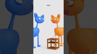 CANDY CRASH Animation Meme Kostamoinen funny cute cats animation meme shorts [upl. by Cindee]