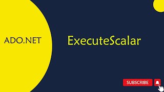 Working with ExecuteScalar in C in Telugu Step by Step [upl. by Hamlen]