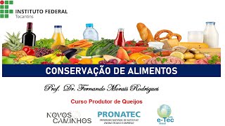 Tecnologia dos Alimentos  AULAS CAPÍTULO 1 e 2 [upl. by Felske]