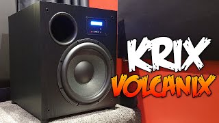 MOST UNDERRATED sub in AUSTRALIA  KRIX VOLCANIX Subwoofer UNBOX amp DEMO [upl. by Eihtur]