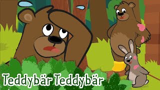 Teddybär Teddybär dreh dich um  Kinderlieder  die kleine Eule amp ihre Freunde [upl. by Nwhas336]