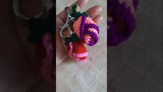 Rose 🌹 pattern 🗝️ ring sakhisaheli115 crochetpatterns diy amigurumipattern [upl. by Amees433]