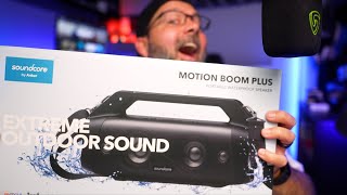 Soundcore Motion BOOM Plus  PERFECTION AT ITS FINEST🔥 [upl. by Araihc]