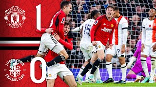 BackToBack Premier League Wins 👊  Man Utd 10 Luton Town  Highlights [upl. by Tawsha]