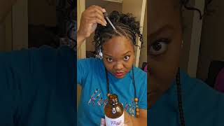 4c hair growth journey The best hair oil EVER hairgrowth shorts [upl. by Akcirehs310]