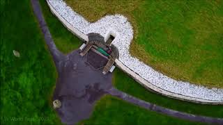 Newgrange Passage Tomb  December 2020  Drone Footage [upl. by Eedna39]