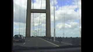 Yorkshire road trip Humber bridge crossing [upl. by Amjan]