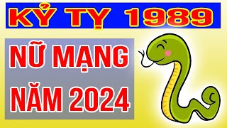 Xem Tử Vi Nữ Mạng Tuổi Kỷ Tỵ 1989 Năm 2024 Giáp Thìn [upl. by Eletnahc]