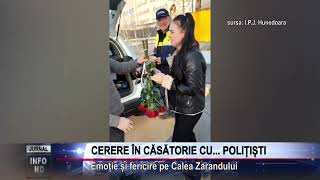 CERERE ÎN CĂSĂTORIE CU POLIȚIȘTI [upl. by Ecikram]