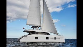 World Premiere Sunreef 60 Luxury Catamaran Walkthrough w Commentary 4K [upl. by Eilahtan320]