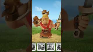 Golem king skin in 1500 gems clashofclans shorts [upl. by Belia]