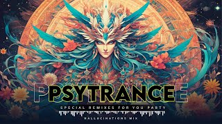 Psytrance Mix 2024 ️🎯 Psychedelic Visuals 4K  Psychedelic Trance AI Graphic Visuals [upl. by Adnilak965]