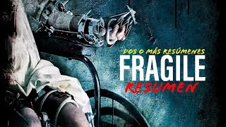 FRÁGILES FRÁGIL FRAGILE LA NIÑA MECÁNICA RESUMEN RESÚMENES DE PELÍCULAS DOS O MÁS RESÚMENES [upl. by Haet]