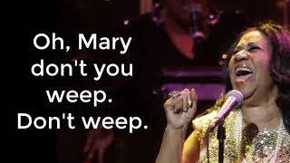 The Top Aretha Franklin Gospel Songs  Lyric Video [upl. by Hsiwhem]