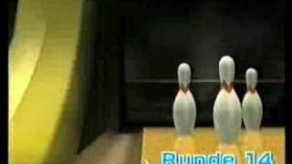 Wii Sports Bowling Picking Up Spares 20 [upl. by Ymar]