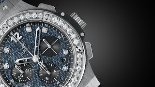 HUBLOT BIG BANG JEANS STEEL DIAMONDS [upl. by Miles]