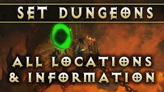 Diablo 3  Set Dungeon Locations Patch 24 [upl. by Annahsar891]