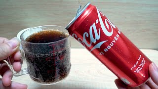 ASMR pouring Coca Cola into a cup to make satisfying sounds Toy ASMR [upl. by Stanway]