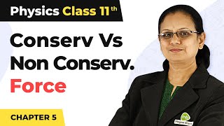 Difference Between Conservative and Non Conservative Force  Work Energy amp Power  Class 11 Physics [upl. by Ober131]