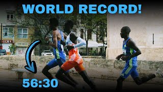 Half Marathon WORLD RECORD [upl. by Nais]