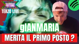 X Factor 2021 LIVE 3  gIANMARIA canta IO STO BENE dei CCCP  Reaction e Analisi completa [upl. by Gereron]