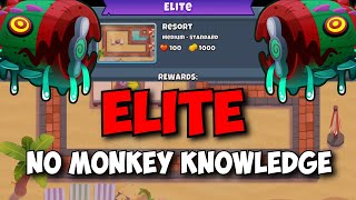 BTD6 Bloonarius Elite Tutorial  No Monkey Knowledge  on Resort [upl. by Anoerb682]