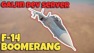 Gaijin Dev Server F14 BOOMERANG [upl. by Eatnad]