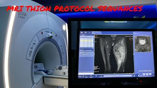 MRI THIGH PROTOCOLS Mri Leg study Mri long bone sequences [upl. by Drawoh740]