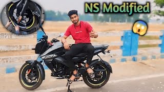 NS Bike Modified  Reen Cover \\\ Reen Sticker 🔥 2024 [upl. by Valry]