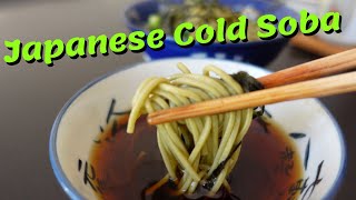 Quick and Easy Japanese Cold Soba Noodle [upl. by Baxy]