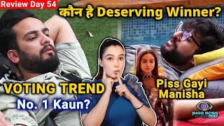 Bigg Boss OTT 2 Review Day 54  Kaun Hai Deserving Winner Abhishek Or Elvish Manisha Piss Gayi [upl. by Oba]