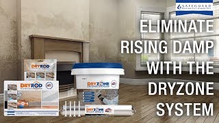 Eliminate Rising Damp with Dryrod amp Dryzone Express Replastering  The Dryzone System [upl. by Annaohj462]