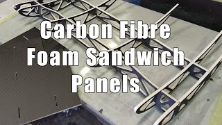 How to Make Carbon Fibre Foam Sandwich Panels [upl. by Errised]