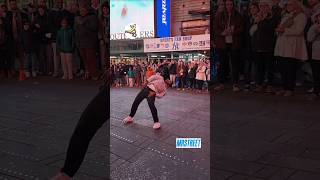 Times square show  NextLevel Dance Performance shorts nyc breakdance [upl. by Eita897]