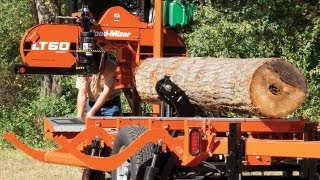 LT50 Hydraulic Portable Sawmill Walkthrough  WoodMizer [upl. by Anelav367]